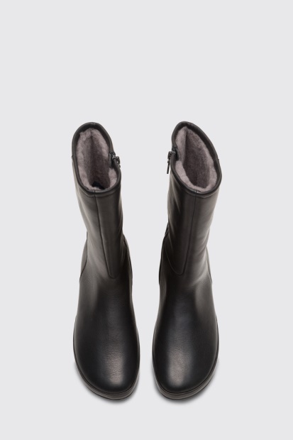 Campingvogn Design Høyre Svart Mellomstøvel For Kvinner