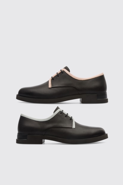 Eksklusiv Campingvogn Tvillinger Kvinners Svarte Tvillinger Snøresko