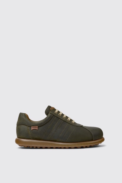 Eksklusive Camper Pelotas Grønne Nubuck Sneakers For Menn