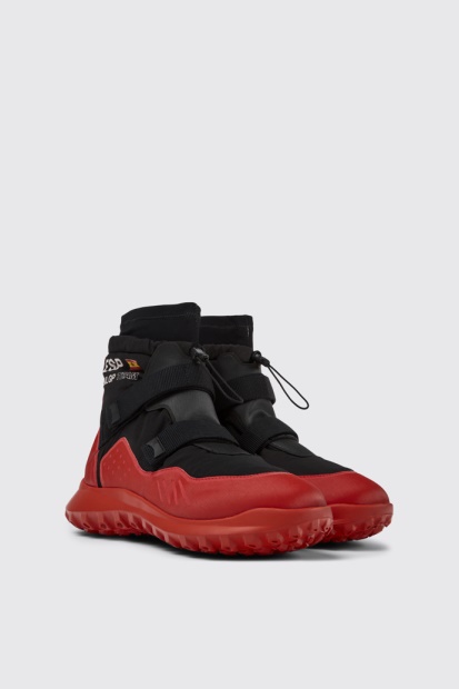 Camper X Sailgp Gore-tex Svarte Og Røde Støvler Til Herre