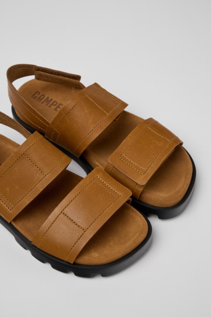 Camper Design Brutus Sandal Brune Skinnsandaler For Kvinner