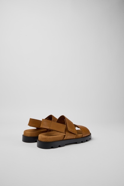 Camper Design Brutus Sandal Brune Skinnsandaler For Kvinner