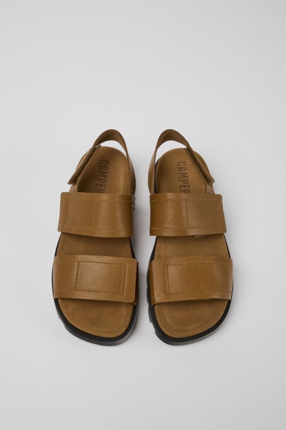 Camper Design Brutus Sandal Brune Skinnsandaler For Kvinner