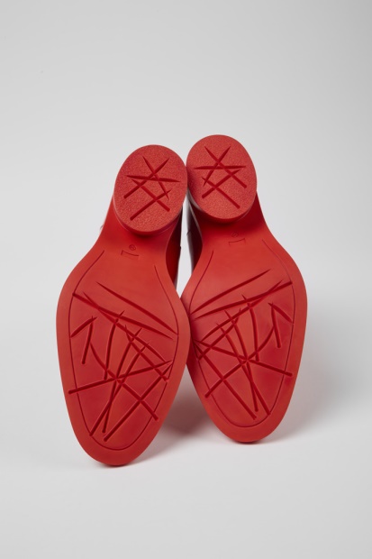 Design Bonnie Røde Skinnstøvler Til Damecamper