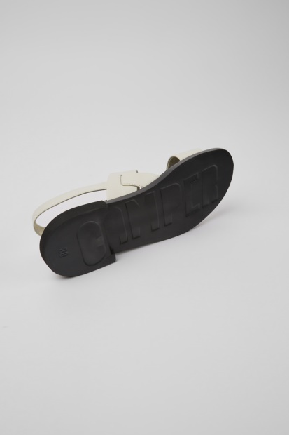 Camper Edy Hvite Skinnsandaler For Kvinner Nyankomne