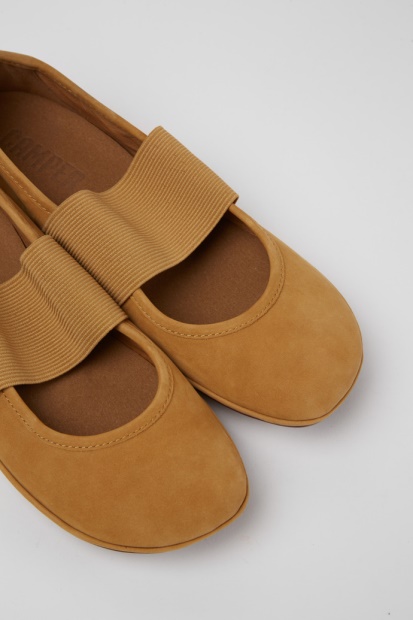 Camper Design Høyre Brune Nubuck Sko For Kvinner