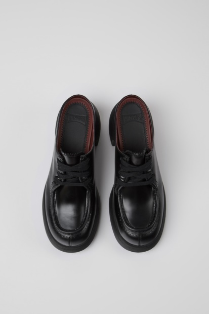 Thelma Sort Skinn Muldyr For Kvinner Bobil Nyankomne