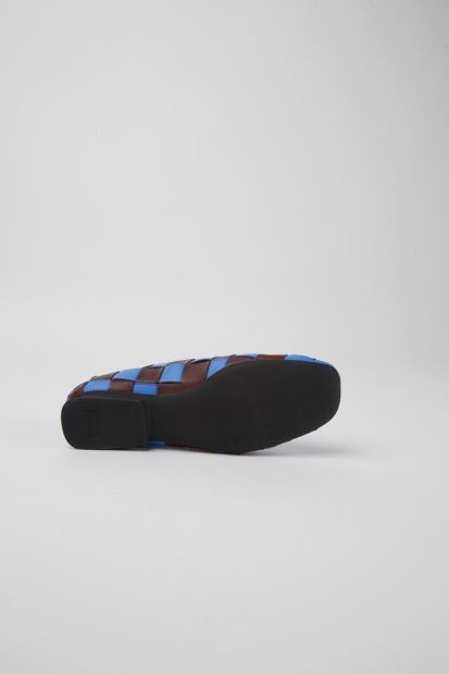 Tvillinger Blå Og Burgunder Sko For Kvinner Eksklusiv Campingvogn