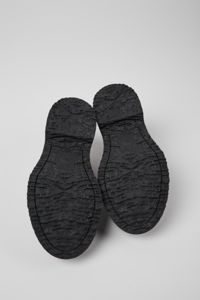 Walden Svarte Loafers I Skinn For Kvinner Bobil Nyankomne