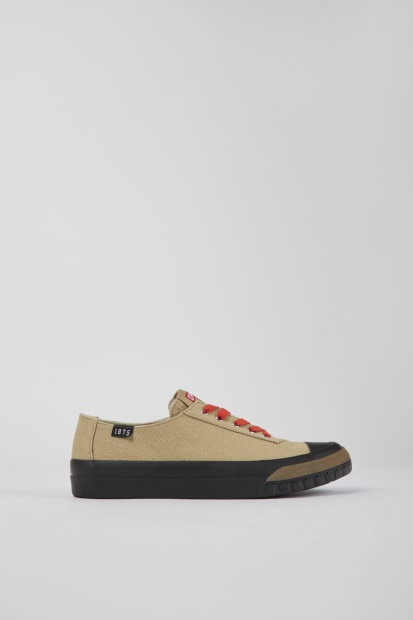 Design Camaleon Beige Sneaker For Damecamper