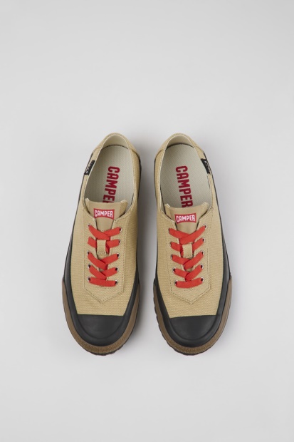 Design Camaleon Beige Sneaker For Damecamper