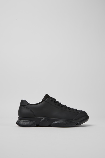 Karst Svarte Skinnsko For Kvinner Eksklusiv Campingvogn