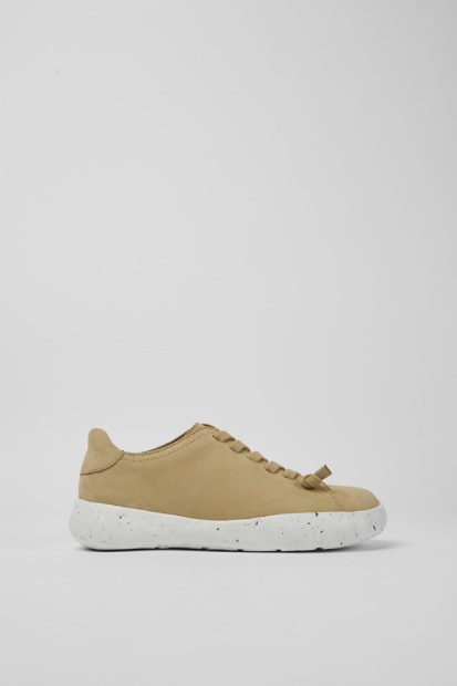Eksklusiv Camper Peu Stadion Beige Nubuck Joggesko For Kvinner