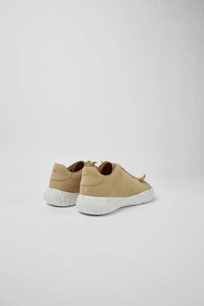Eksklusiv Camper Peu Stadion Beige Nubuck Joggesko For Kvinner