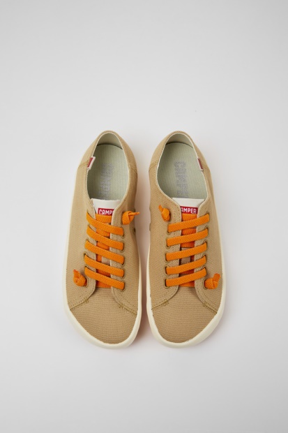 Design Peu Rambla Beige Joggesko I Resirkulert Bomull For Damecamper