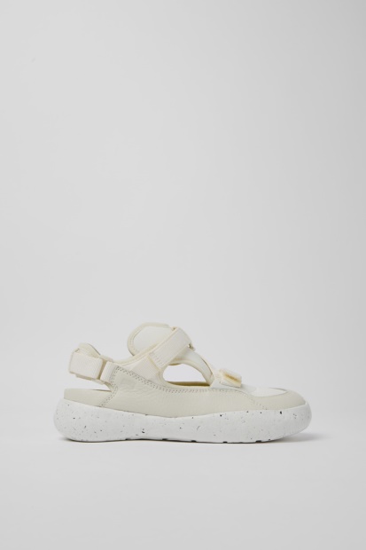 Camper Design Peu Stadion Hvite Halvåpne Joggesko For Kvinner