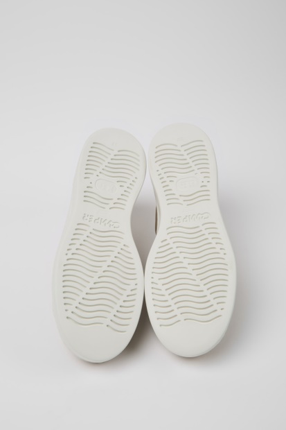 Camper Runner Up Beige Skinn Joggesko For Nye Kvinner