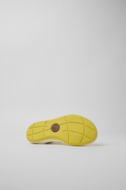 Eksklusiv Camper Match Gule Hvite Og Brune Sandaler For Kvinner