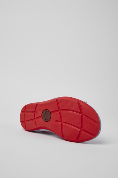 Match Røde Og Blå Resirkulerte Kjæledyrsandaler For Eksklusiv Bobil For Kvinner