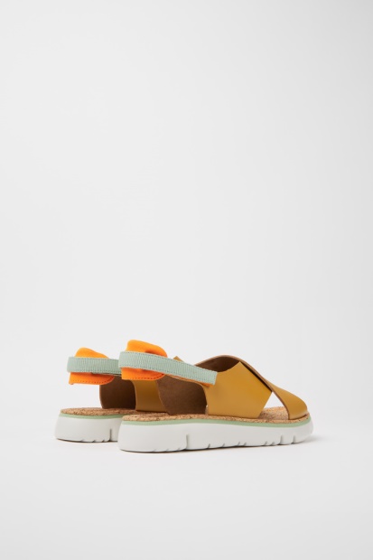 Oruga Brune Og Grønne Sandaler For Kvinner Bobil Nyankomne