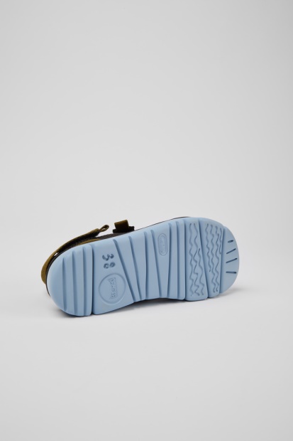 Camper Oruga Grå Grønne Og Svarte Sandaler For Kvinner Nyankomne