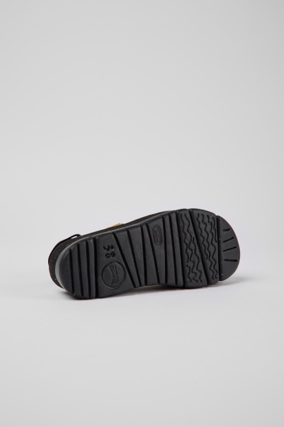 Eksklusiv Camper Oruga Up Brune Resirkulerte Kjæledyrsandaler For Kvinner