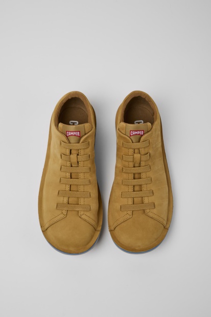 Design Beetle Brune Nubuck Joggesko For Menn Bobil