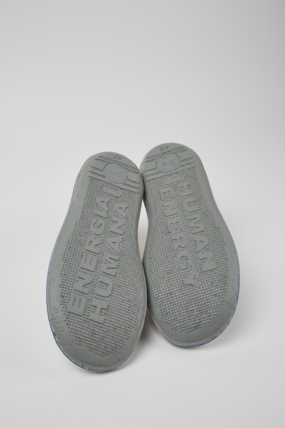 Camper Design Beetle Hvit Ufarget Skinn Joggesko For Menn