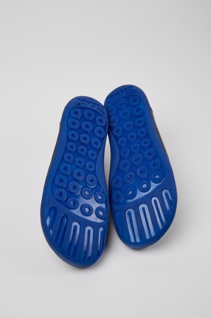 Design Peu Blå Skinnsko For Menn Bobil