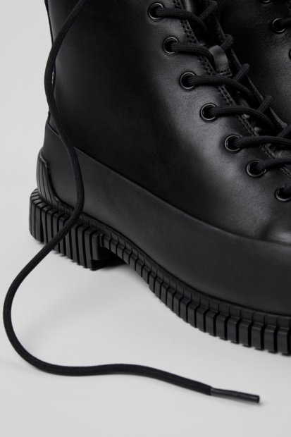 Eksklusiv Camper Pix Smart Svart Snørestøvel For Menn