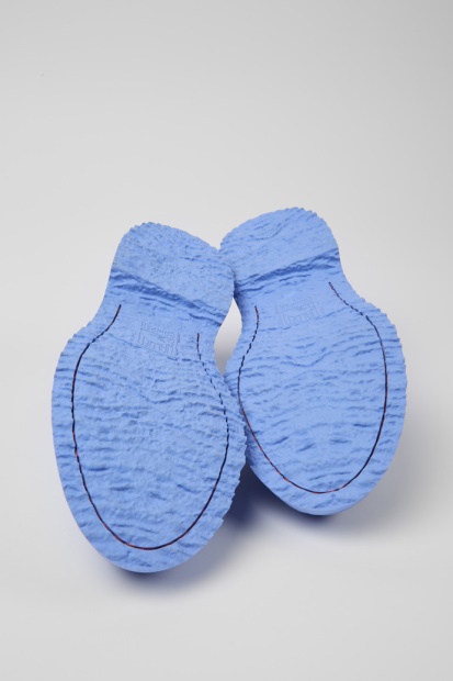 Camper Design Walden Blå Loafers I Skinn For Menn