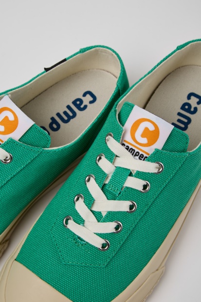 Camaleon Grønne Resirkulert Bomull Joggesko For Menn Eksklusiv Campingvogn