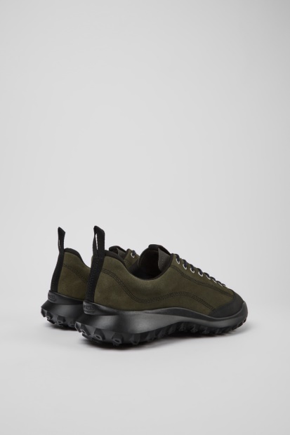 Camper Design Crclr Gore-tex Grønn Nubuck Og Tekstil Joggesko For Menn
