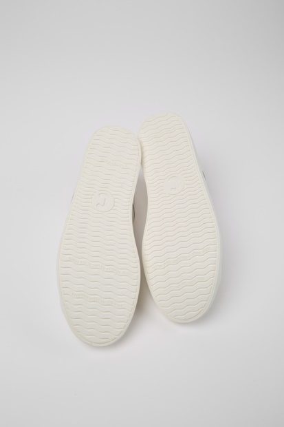 Eksklusiv Camper Imar Joggesko I Hvitt Skinn Og Resirkulert Bomull For Menn