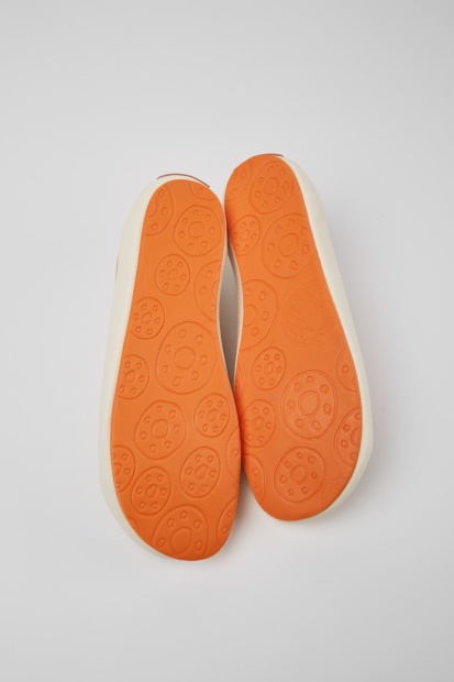 Peu Rambla Beige Joggesko I Resirkulert Bomull For Menn Eksklusiv Bobil