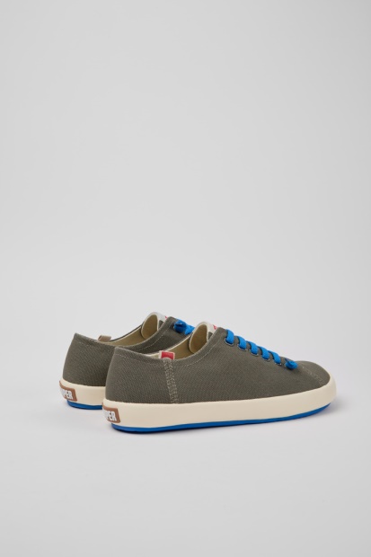 Peu Rambla Grå Resirkulert Bomull Joggesko For Menn Bobil Nyankomne