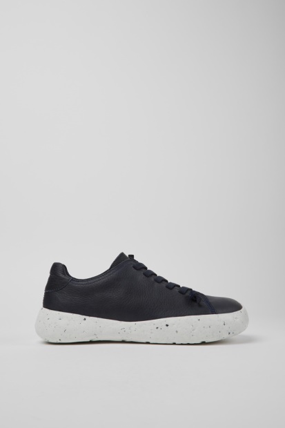 Eksklusiv Camper Peu Stadion Blå Skinn Joggesko For Menn