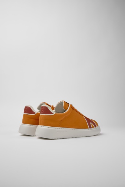Camper Design Runner K21 Oransje Røde Og Hvite Joggesko For Menn