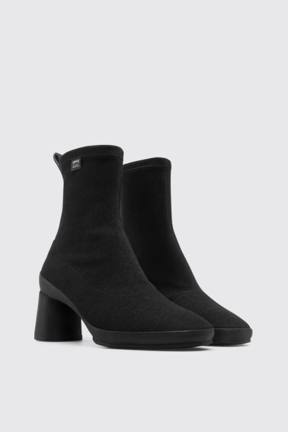 Design Oppreist Gore-tex Vanntett Svart Mellomstøvel For Damecamper