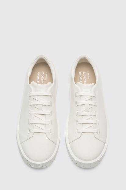 Eksklusiv Camper Ecoalf Cream Sneaker For Menn