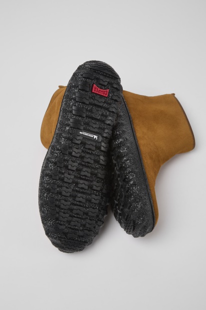 Camper Ground Michelin Brune Semskede Ankelstøvletter Nye Ankomster