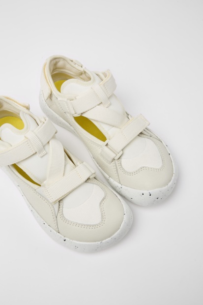 Camper Peu Stadion Hvite Halvåpne Joggesko For Kvinner Nyankomne