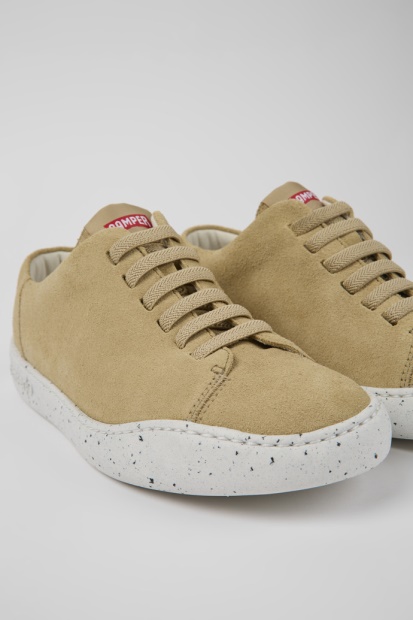 Camper Design Peu Touring Beige Nubuck Joggesko For Kvinner