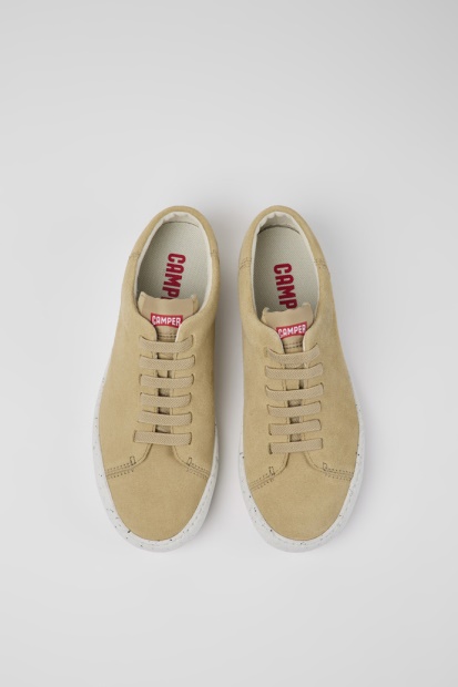 Camper Design Peu Touring Beige Nubuck Joggesko For Kvinner