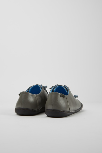 Design Peu Grå Skinnsko Til Damecamper