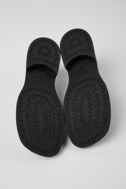 Camper Taylor Loafers I Sort Skinn For Kvinner, Nyankomne