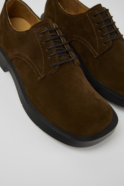 Camper Design Mil 1978 Brune Nubuck Sko For Kvinner