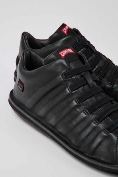 Camper Design Beetle Gore-tex Ankelstøvletter I Svart Skinn For Menn