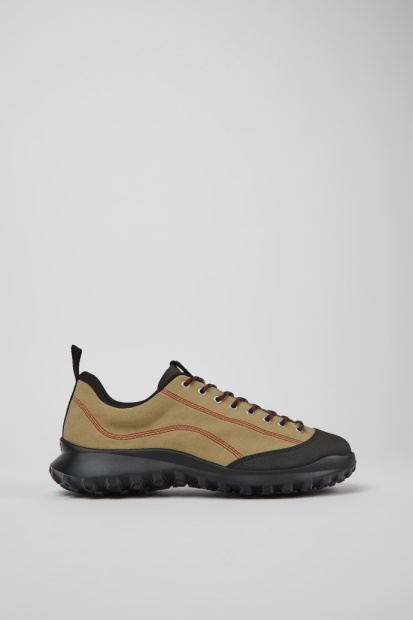 Eksklusiv Camper Crclr Gore-tex Beige Nubuck Og Tekstilsneakers For Menn
